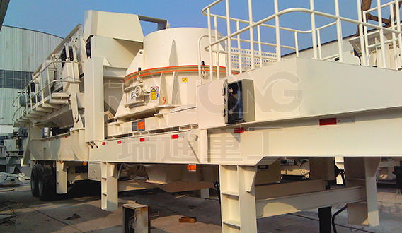 Mobile VSI sand making plant